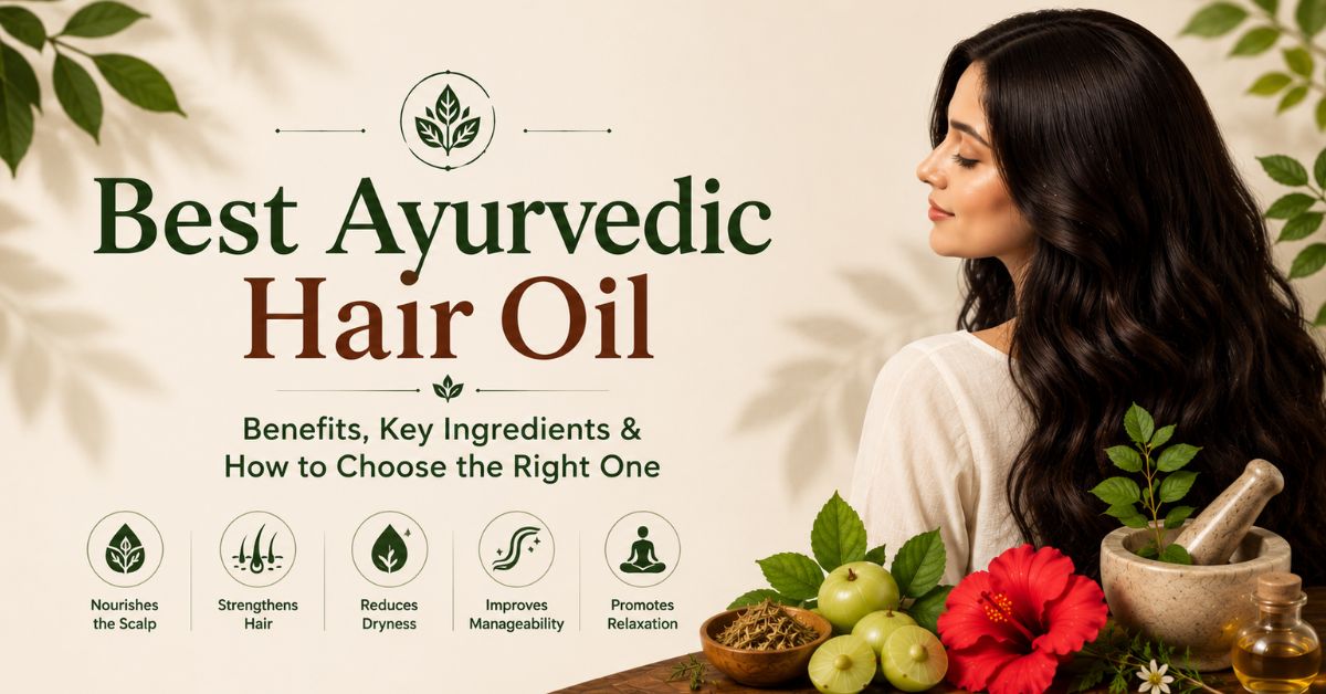 Best Ayurvedic Hair Oil: Benefits, Ingredients & How to Choose the Right One