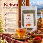 Kashmir Kutir Traditional Kashmiri Kehwa | Sugar-Free Premix Tea | 50gms