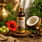 Keshaa Mitr Ayurvedic Hair Oil 200ml with 21+ Ayurvedic ingredients for hair and scalp care